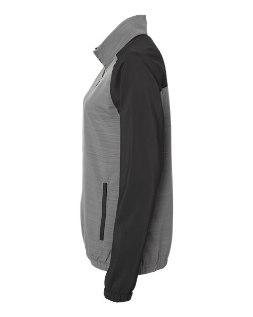 Women's Heather Block Full-Zip Windshirt