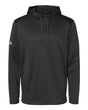 Adidas Men's Textured Mixed Media Midweight Hooded Sweatshirt