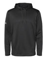 Adidas Men's Textured Mixed Media Midweight Hooded Sweatshirt