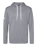 Adidas Men's Textured Mixed Media Midweight Hooded Sweatshirt