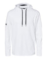 Adidas Men's Textured Mixed Media Midweight Hooded Sweatshirt