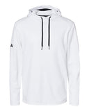 Men's Textured Mixed Media Hooded Sweatshirt