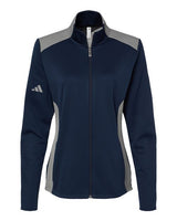 Women's Textured Mixed Media Full-Zip Jacket