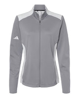 Women's Textured Mixed Media Full-Zip Jacket