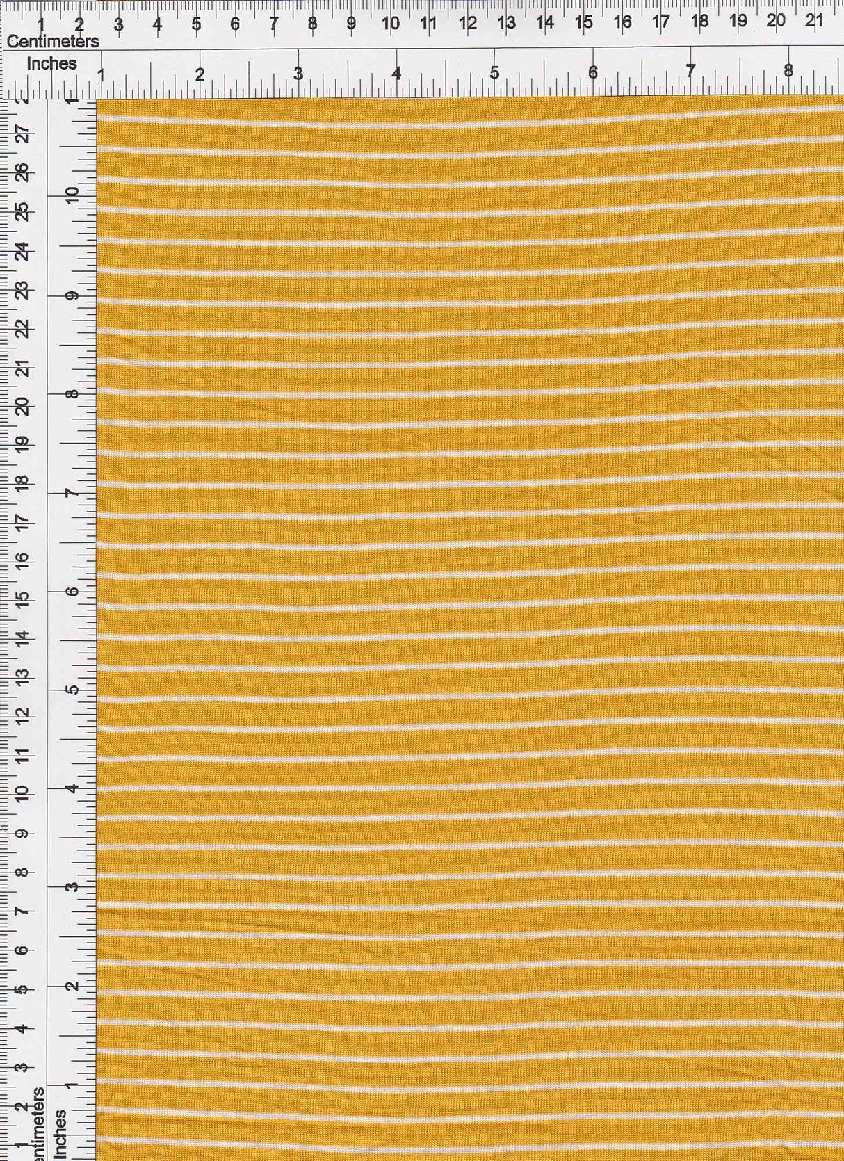 Striped Rayon Spandex Jersey Knit