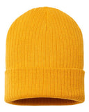 Sustainable Rib Cuffed Beanie