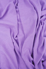 Rib Solid Stretch Knit Fabric