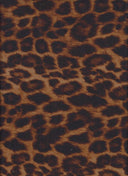 1 yarda de tela French Terry con estampado de animales, 58/60'' de ancho, mezcla de poliéster, rayón y spandex