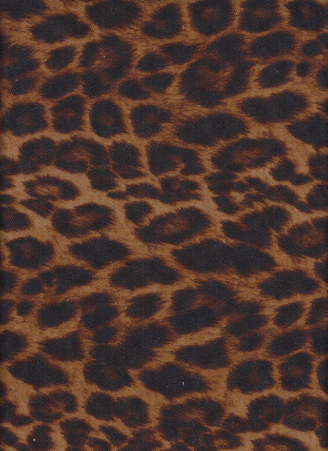 Cheetah Print Stretch Knit Fabric
