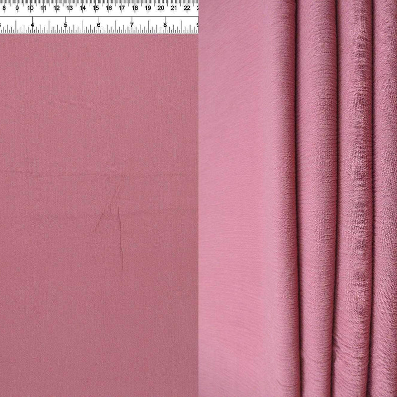 1 Yard Soft Rayon Crepon Fabric Solid Woven Textured Drapery Accent 50/51" Width