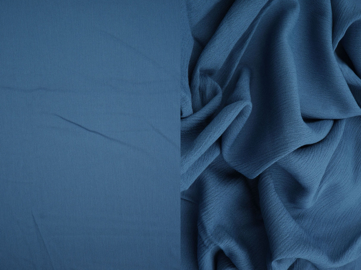 Rayon Crepon Woven Solid Fabric