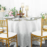Luxury Round Floral Damask Tablecloth