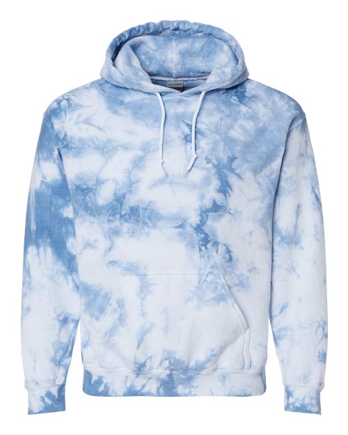 Blended Tie-Dyed Hooded Sweatshirt