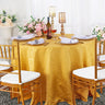 Floral Damask Round Jacquard Table Cover
