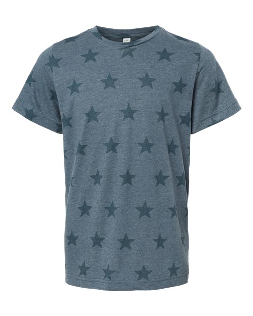 Youth Star Print Tee