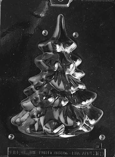 3D Medium Tree Chocolate Mold - Piece 2 - LPC169B