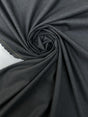 Polyester Cotton Elastane Melange Gray Suiting Fabric