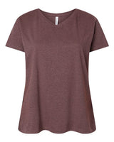 Curvy Collection Women's Fine Jersey V-Neck Tee