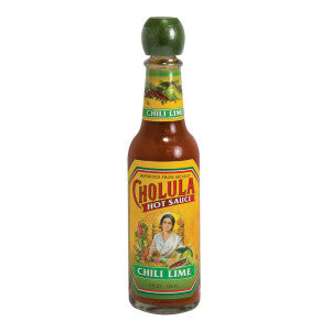 CHOLULA CHILI LIME HOT SAUCE 5 OZ BOTTLE