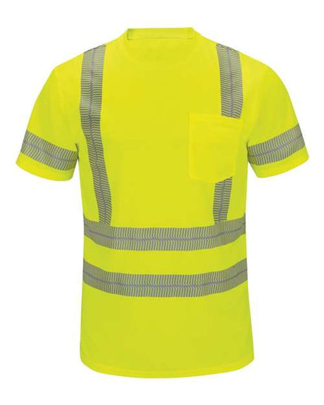 Red Kap Men's High Visibility Short Sleeve T-Shirt