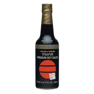 SAN J BLACK LABEL TAMARI SAUCE 10 OZ BOTTLE