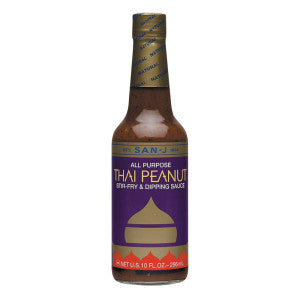 SAN J THAI PEANUT SAUCE 10 OZ BOTTLE