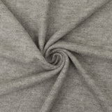 1 Yard Heather Airport Gray Stretch Brushed Jersey Knit Fabric 60 Inches Wide