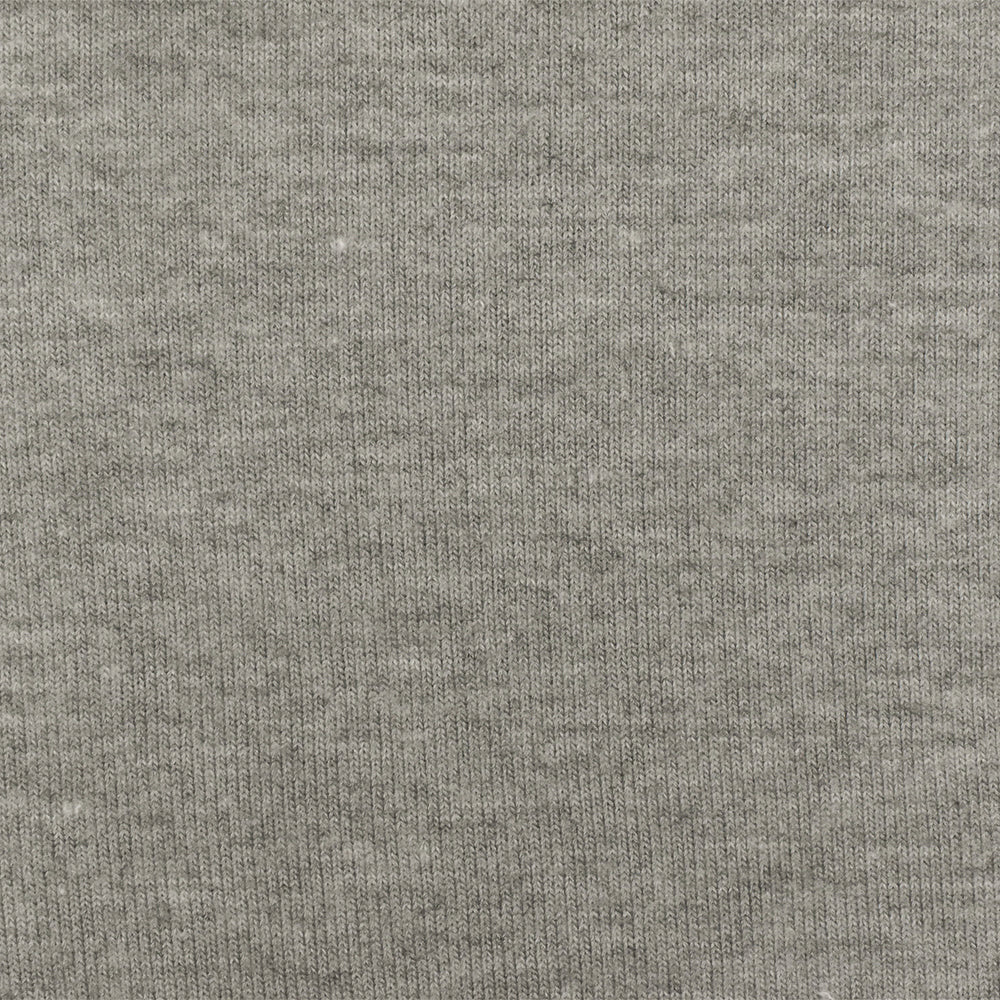 1 Yard Heather Airport Gray Stretch Brushed Jersey Knit Fabric 60 Inches Wide