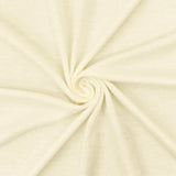 1 Yard Milk Ivory Rayon Jersey Knit Fabric Stretch Lightweight 58 Inches Width