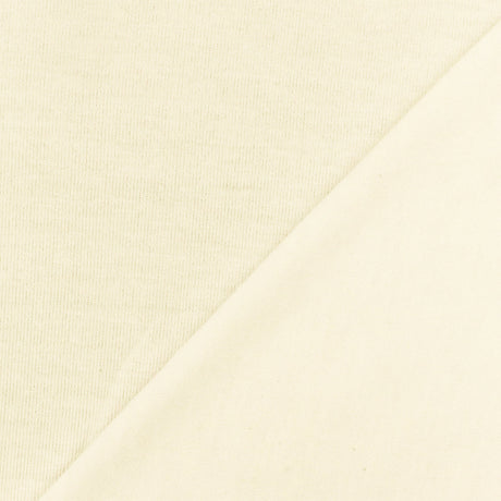 1 Yard Milk Ivory Rayon Jersey Knit Fabric Stretch Lightweight 58 Inches Width