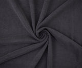 1 Yard Deep Gray Modal Polyester Spandex Jersey Knit Fabric Soft Stretch 60 Inches Width