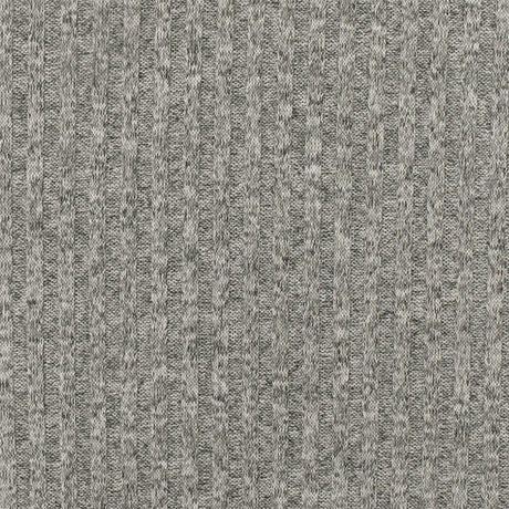 1 Yard Space Gray Black White Texture Stretch 4x4 Poly Rib Knit Fabric 60 Inches Wide