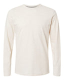 Camiseta para hombre de punto fino de cuello redondo y manga larga