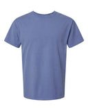 Camiseta de manga corta teñida de prenda para hombre