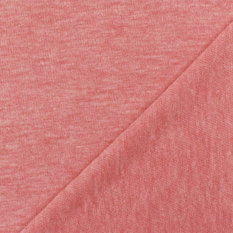 1 Yard Shadow Gray-Multi Heather Stretch Rayon Jersey Knit Fabric 58 Inches
