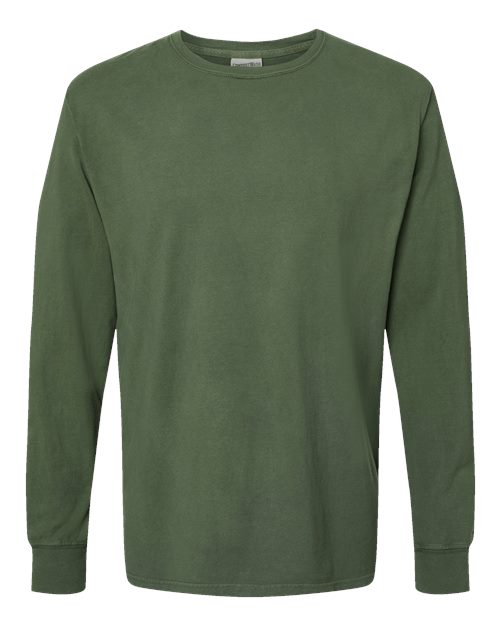 Garment-Dyed Long Sleeve T-Shirt