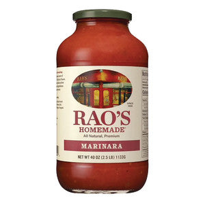 RAO'S MARINARA SAUCE 40 OZ JAR