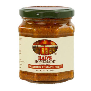 RAO'S SUNDRIED TOMATO PESTO SAUCE 6.7 OZ JAR