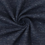 1 Yard Stretch Double Knit Fabric Faded Navy-White 57 Inches