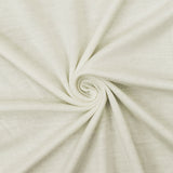 1 Yard Angel Ivory Rayon Stretch Jersey Knit Fabric Soft Flexible Lightweight Fabric 58 Inches Width