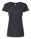 Women's Short Sleeve Crewneck Fine Jersey Tee