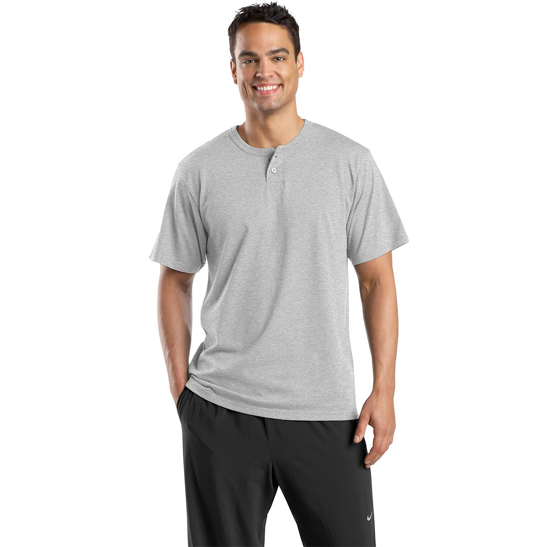 Sport-Tek® Short Sleeve Henley