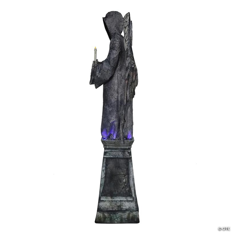 96" Animated Cemetery Angel Halloween Decoration