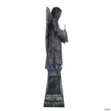 96" Animated Cemetery Angel Halloween Decoration