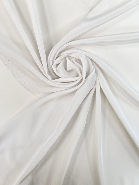 Polyester Crepe White Shade