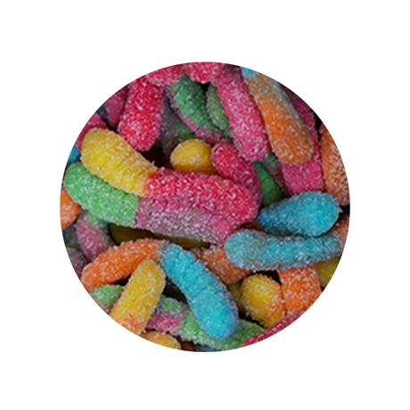 Sour Gummi Worms - Bulk Bin 2241 (20 pounds)