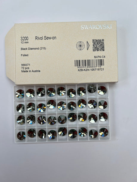 Gray Crystals Sewing Notions