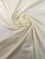 Cotton Poplin White Shade Stretch