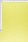 Rib Knit Neon Horizontal Stripe Fabric