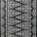Beaded Corded Lace Fabric - White, Ivory, 51" Width (1 Yard)